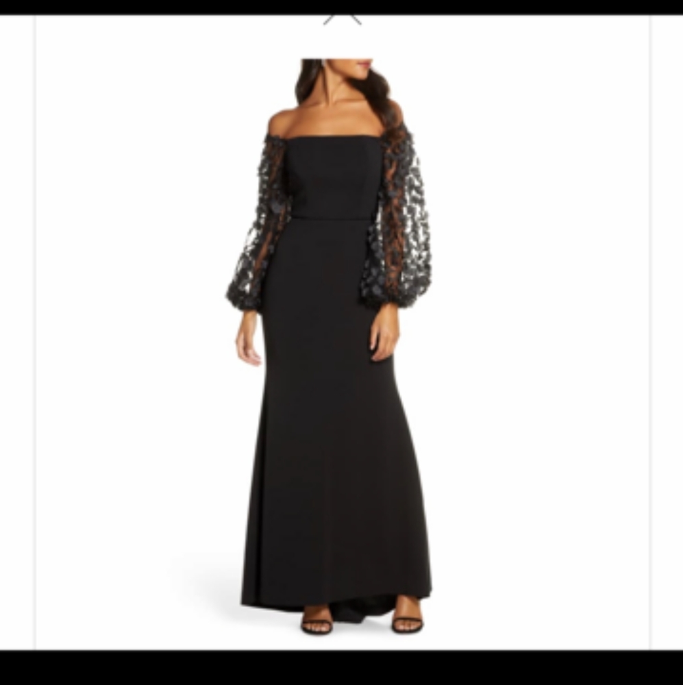 Long Black evening gown